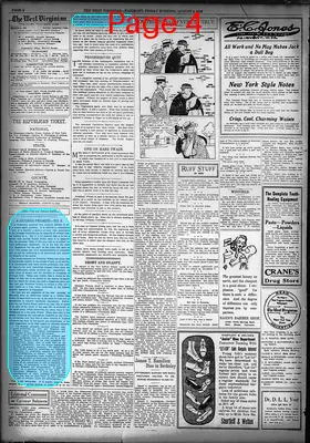 Page thumbnail for The West Virginian