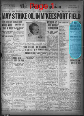 Page thumbnail for The West Virginian