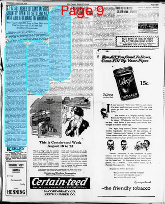 Page thumbnail for Casper Daily Tribune