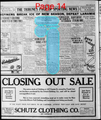 Page thumbnail for Casper Daily Tribune