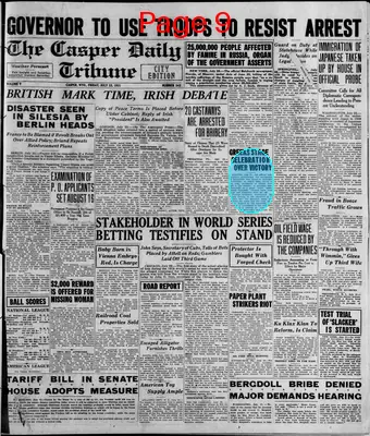 Page thumbnail for Casper Daily Tribune