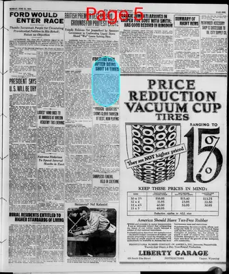 Page thumbnail for Casper Daily Tribune