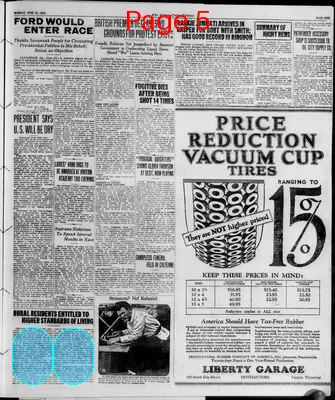 Page thumbnail for Casper Daily Tribune