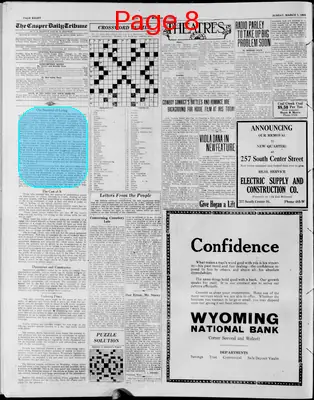 Page thumbnail for Casper Daily Tribune