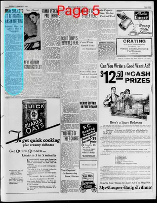 Page thumbnail for Casper Daily Tribune