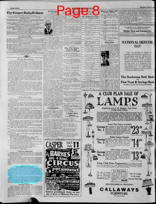 Page thumbnail for Casper Daily Tribune