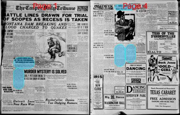 Page thumbnail for Casper Daily Tribune