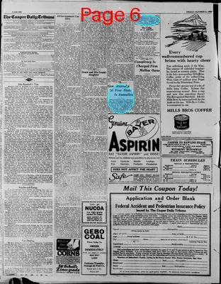 Page thumbnail for Casper Daily Tribune