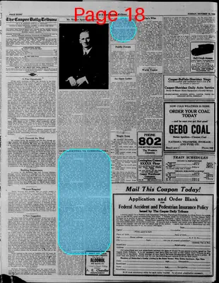 Page thumbnail for Casper Daily Tribune