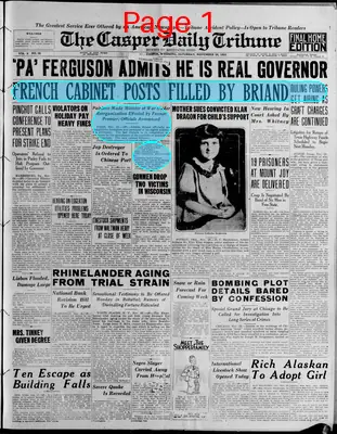 Page thumbnail for Casper Daily Tribune