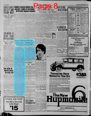 Page thumbnail for Casper Daily Tribune