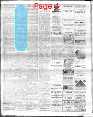 Page thumbnail for The Cheyenne Daily Leader