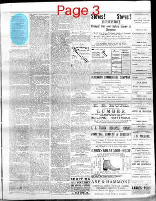 Page thumbnail for The Cheyenne Daily Leader