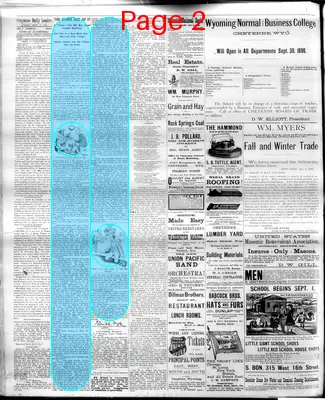 Page thumbnail for The Cheyenne Daily Leader