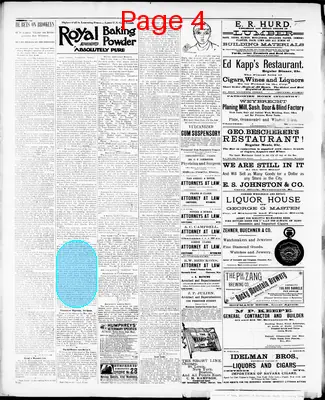 Page thumbnail for The Cheyenne Daily Leader