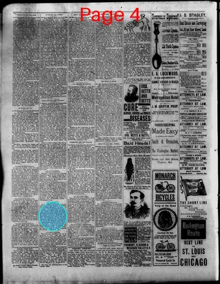 Page thumbnail for The Cheyenne Daily Leader