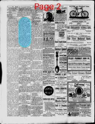 Page thumbnail for The Cheyenne Daily Leader