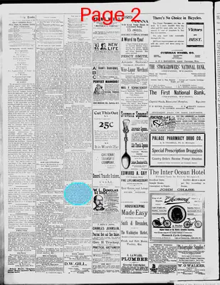 Page thumbnail for The Cheyenne Daily Leader