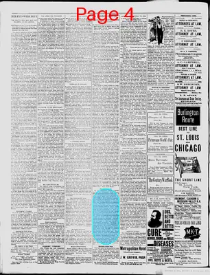 Page thumbnail for The Cheyenne Daily Leader