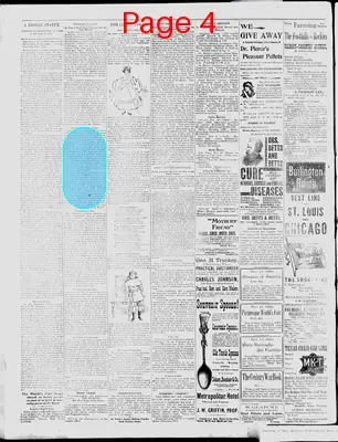 Page thumbnail for The Cheyenne Daily Leader