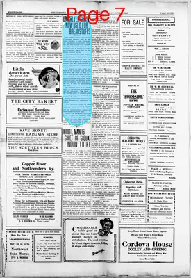 Page thumbnail for The Cordova Daily Times
