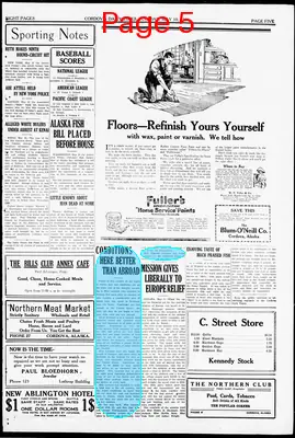 Page thumbnail for The Cordova Daily Times