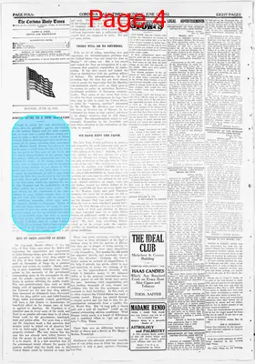 Page thumbnail for The Cordova Daily Times