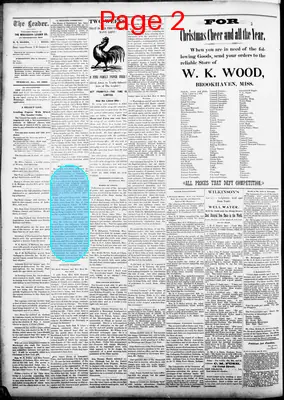 Page thumbnail for Mississippi Leader