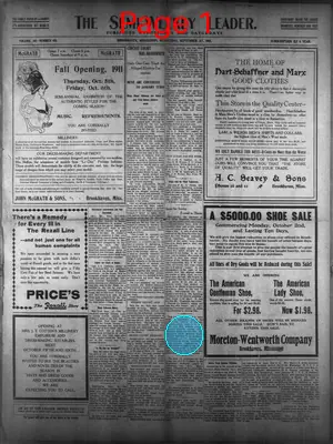 Page thumbnail for The Semi Weekly Leader