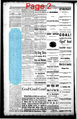 Page thumbnail for Daily Yellowstone Journal