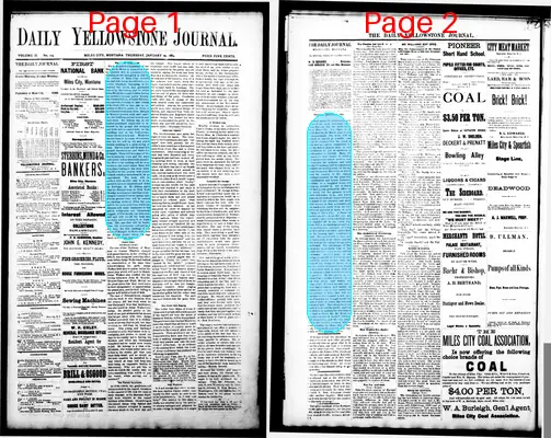 Page thumbnail for Daily Yellowstone Journal