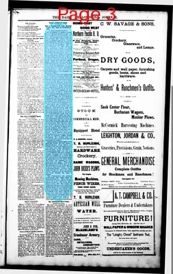 Page thumbnail for Daily Yellowstone Journal