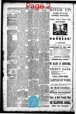Page thumbnail for Daily Yellowstone Journal