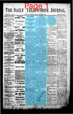 Page thumbnail for Daily Yellowstone Journal