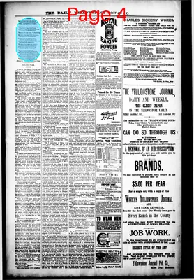 Page thumbnail for Daily Yellowstone Journal