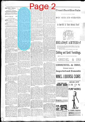 Page thumbnail for Daily Yellowstone Journal