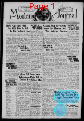 Page thumbnail for Montana Oil And Mining Journal