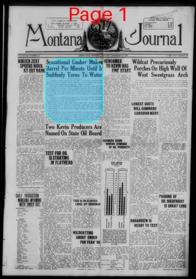 Page thumbnail for Montana Oil And Mining Journal