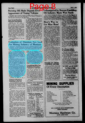 Page thumbnail for Montana Oil And Mining Journal