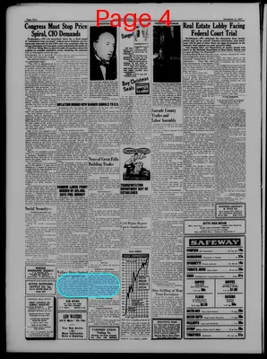 Page thumbnail for Montana Labor News