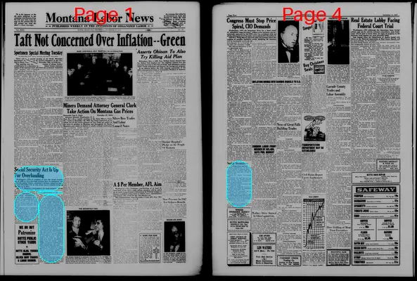 Page thumbnail for Montana Labor News