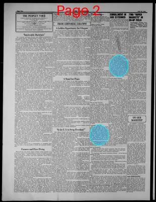 Page thumbnail for The People's Voice