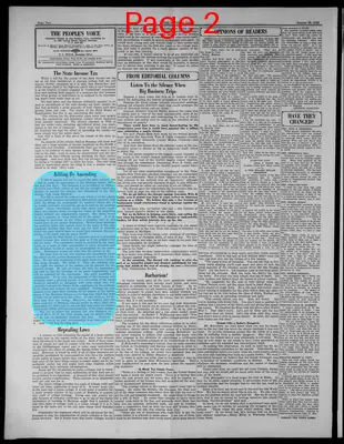 Page thumbnail for The People's Voice