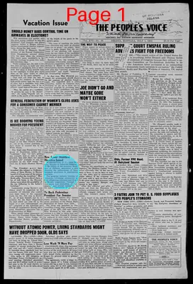 Page thumbnail for The People's Voice