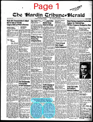 Page thumbnail for The Hardin Tribune Herald