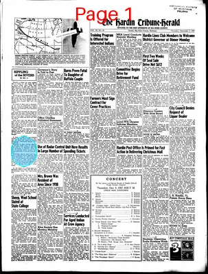 Page thumbnail for The Hardin Tribune Herald