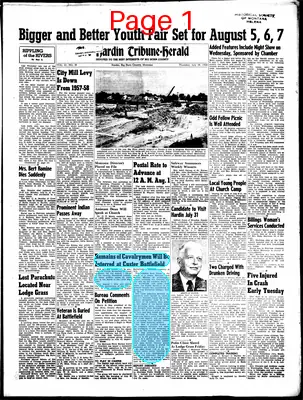 Page thumbnail for The Hardin Tribune Herald