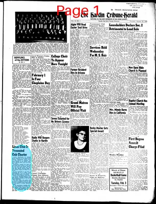 Page thumbnail for The Hardin Tribune Herald