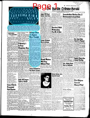 Page thumbnail for The Hardin Tribune Herald