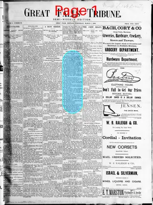Page thumbnail for Great Falls Tribune